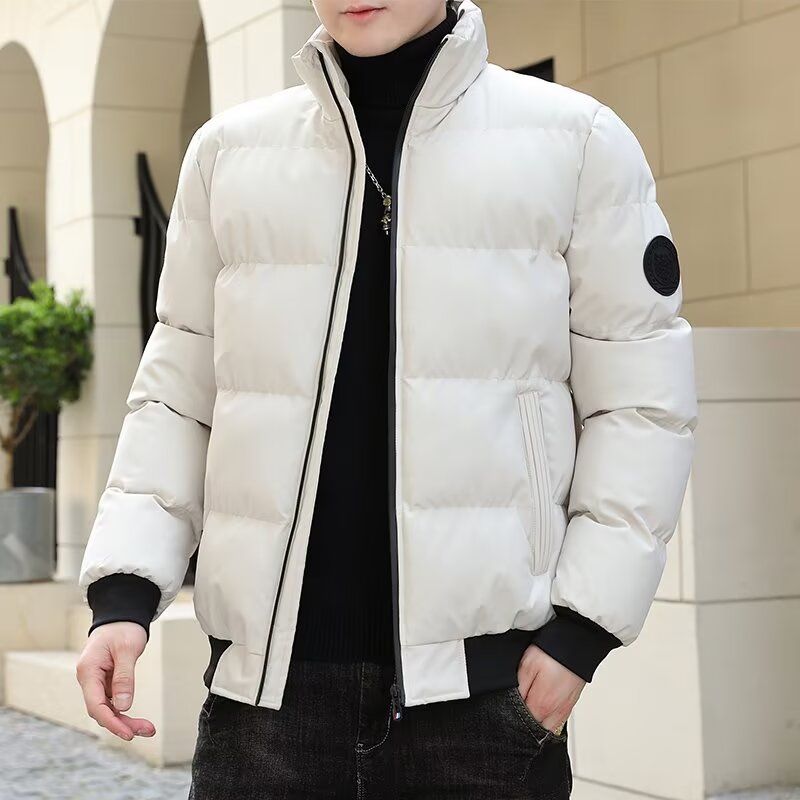 棉服男士2025秋冬季加厚保暖棉衣青年潮流防寒面包服百搭立领外套