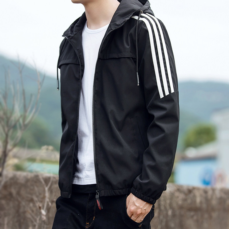 男士外套春秋2019新款春装韩版潮流学生男装衣服褂子休闲春季夹克在类目 男装, 夹克中 - 来自Buy2taobao.com提供专业的淘宝代购服务