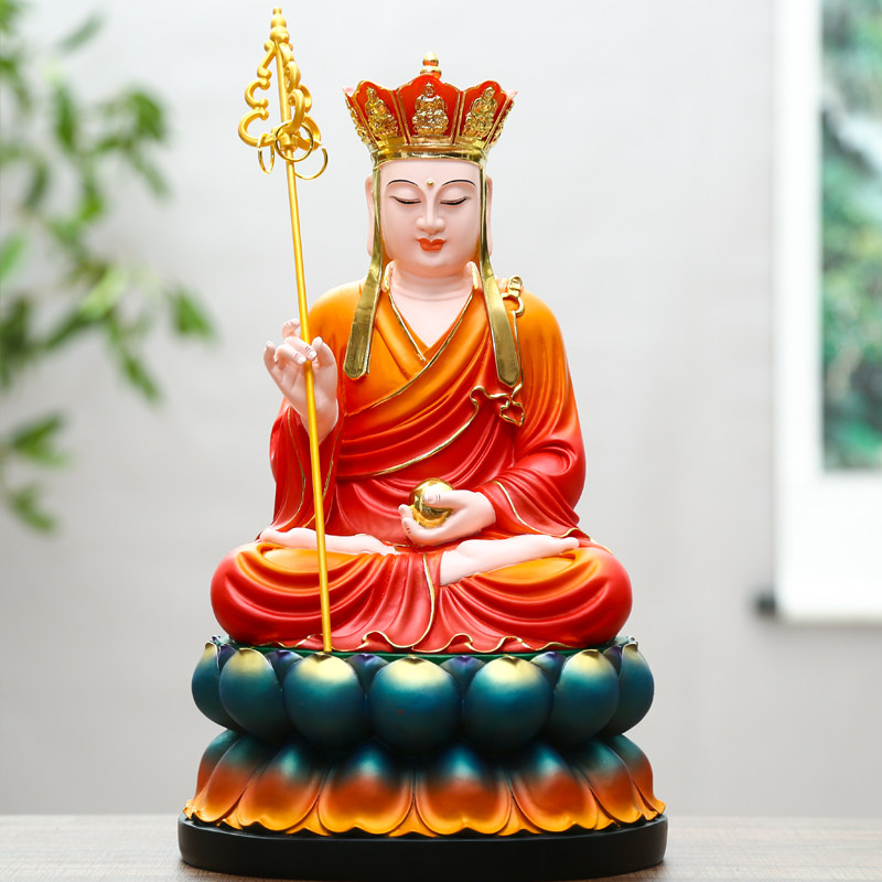 娑婆三圣地藏王菩萨九华山佛像