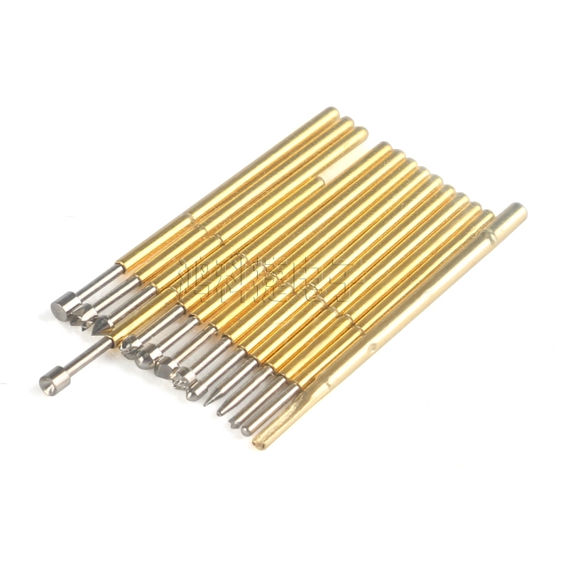 测试针P50探针华荣华B1尖头G2平头D2圆头Q1四爪可伸缩弹簧顶针