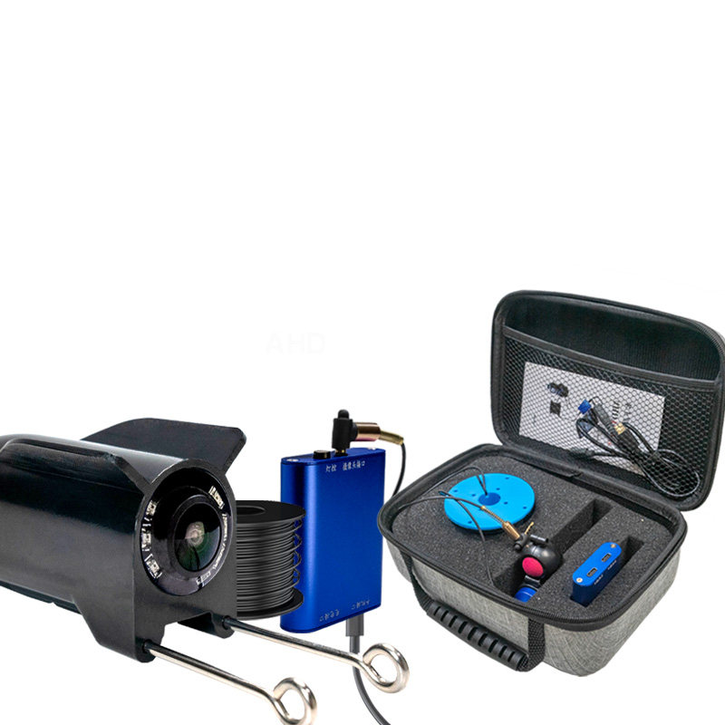 수중 물고기 관찰 수중 프로브 시각 어군 탐지기 고화질 낚시 카메라 휴대 전화 생방송 온도 측정 깊이 측정