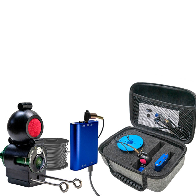 수중 물고기 관찰 수중 프로브 시각 어군 탐지기 고화질 낚시 카메라 휴대 전화 생방송 온도 측정 깊이 측정