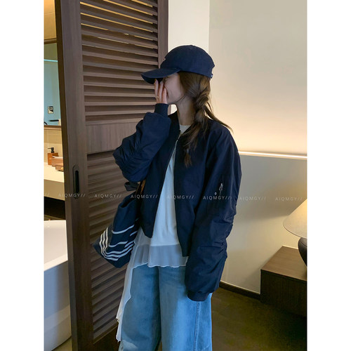 爱情魔鬼鱼时尚休闲棒球服外套