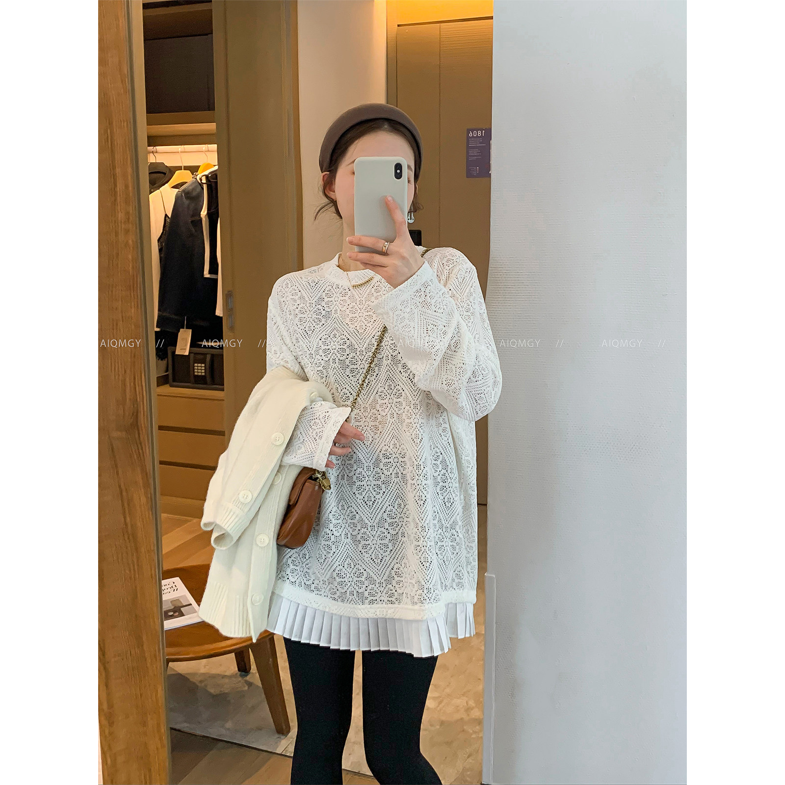 爱情魔鬼鱼 勾花蕾丝衫【01/30 20:00】提前加购收藏限时95折,女装/女士精品,蕾丝衫/雪纺衫,淘宝优惠券,粉丝福利购,淘宝优惠卷