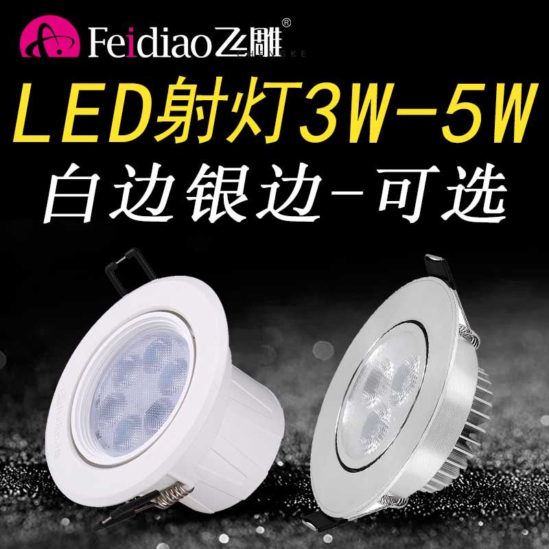 飞雕led客厅过道吊顶天花灯图片