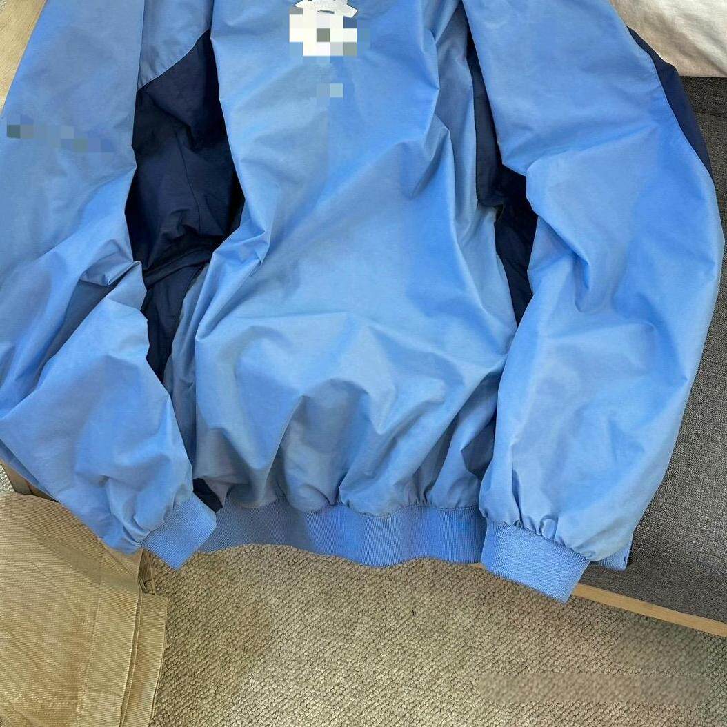 vintage 90 v领卫衣 北卡大学 美式复古感冲锋防风衣 夹克 套头