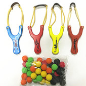 儿童弹弓射击弹射运动弹工箭传统户外射箭地摊货源男孩套装 玩具店