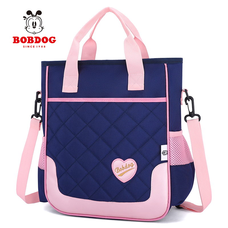 巴布豆女孩补习包文件袋斜挎包