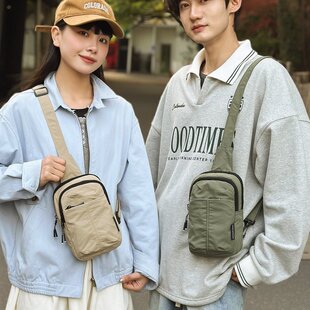 日系胸包男女2025新款夏季mini小背包斜挎包休闲逛街百搭手机包潮