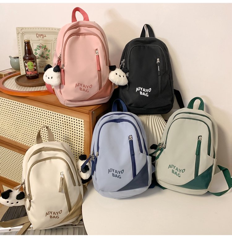 2023春季新款双肩背尼龙布