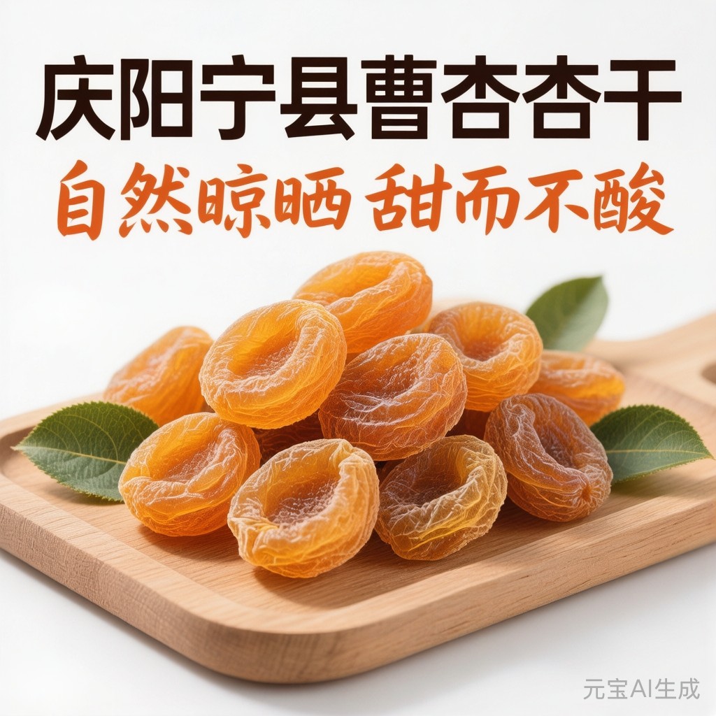 甘肃庆阳宁县地方特产无核曹杏脯皮风干肉自然原味无添加农家偏酸