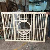 修材料电视背景墙花格镂空屏风隔断木门窗户格栅栏装 装 饰 风格 中式