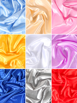 New Satin fabric dress  gift box lined with silk cloth