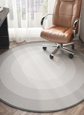Computer chair round floor mat Bedroom soundproof mat椅子垫