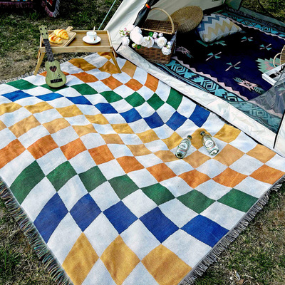 2025 New Bohemian Sofa Blanket Jacquard Tapestry盖毯沙发垫
