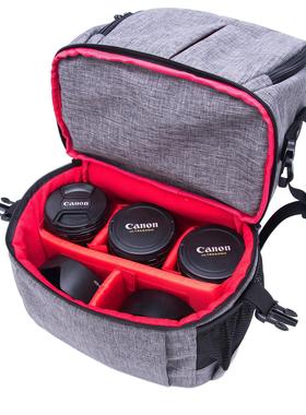 Shoulder photography bag, double-layer camera bag数码相机包