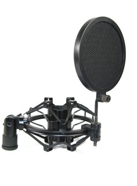 2025 new Double Layer Studio Microphone Mic Wind Screen