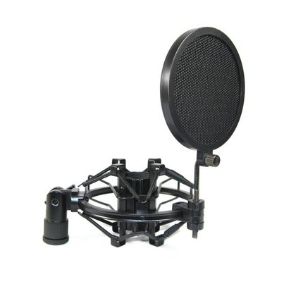 2025 new Double Layer Studio Microphone Mic Wind Screen