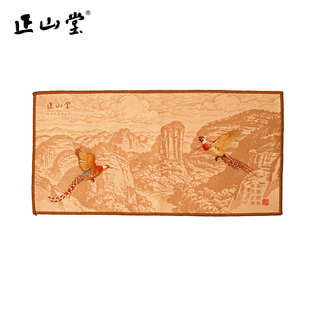 正山堂茶巾丹崖锦影仿麂皮高档茶布吸水加厚茶巾 茶具