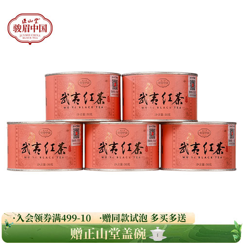 正山堂武夷红茶武夷山桃荔香茶叶