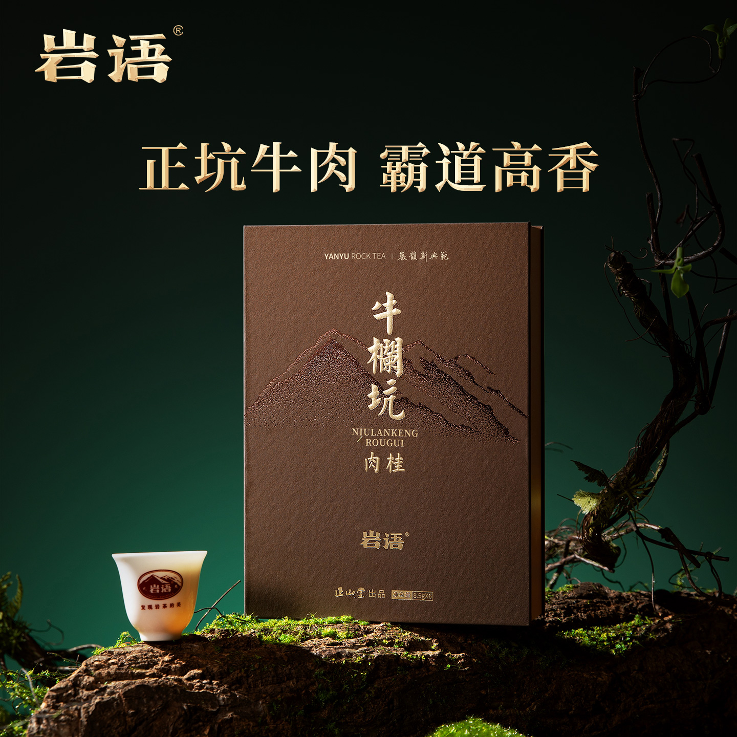 牛栏坑肉桂茶叶礼盒装特级送礼