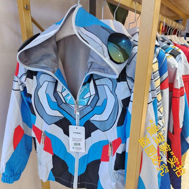 实体店正版奥特曼风衣外套男孩儿童春秋加绒长袖衫超人衣服泽塔