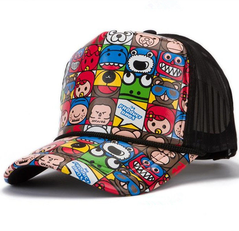 包邮夏季亲子男女童帽儿童网眼棒球帽宝宝鸭舌帽太阳帽遮阳帽子潮