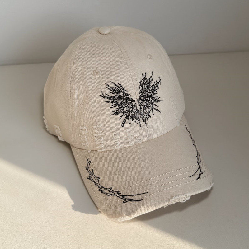 新款韩版设计感爱心破洞刺绣棒球帽男女潮流遮阳帽显脸小百搭,服饰配件/皮带/帽子/围巾,帽子,淘宝优惠券,粉丝福利购,淘宝优惠卷