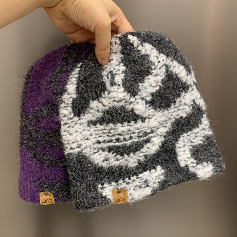 提花针织毛线帽堆堆帽女秋冬季百搭大头围冷帽显脸小保暖防风帽潮,服饰配件/皮带/帽子/围巾,帽子,淘宝优惠券,粉丝福利购,淘宝优惠卷