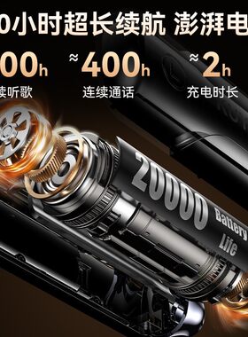 德国柏林之音双耳声控蓝牙耳机重低音长待机可插卡听歌通话游戏零