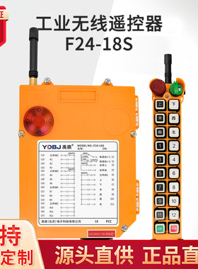 禹鼎起重机遥控器 F24-18S工业遥控器行车无线遥控器行吊吊车