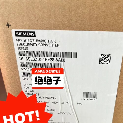 6SL3210-1PE28-8AL0输入电压3AC 380V【议价】