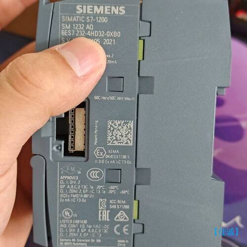 【佳诚】6es7232-4hd32-0xb0  西门子模块，裸机【议价】