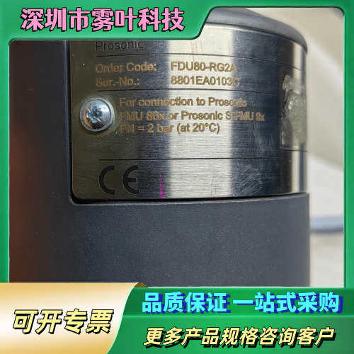 正品E+H恩德斯豪斯FDU80-RG2A物位仪传感器【议价】