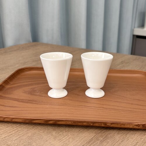 陶瓷清酒杯高脚杯简约家用酒具日式杯子家用酒杯陶瓷小酒杯白酒杯