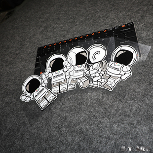 FC1 创意改装 FD2机器人装 个性 车贴纸 饰反光贴花 飞度思域GK5