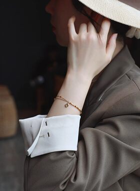 法国【设计师】Glicka 轻奢小众精致手链时尚手饰不褪色女