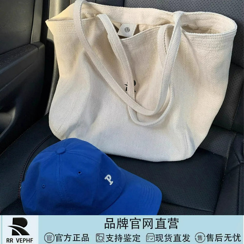 休闲帆布包慵懒风通勤手提腋下包
