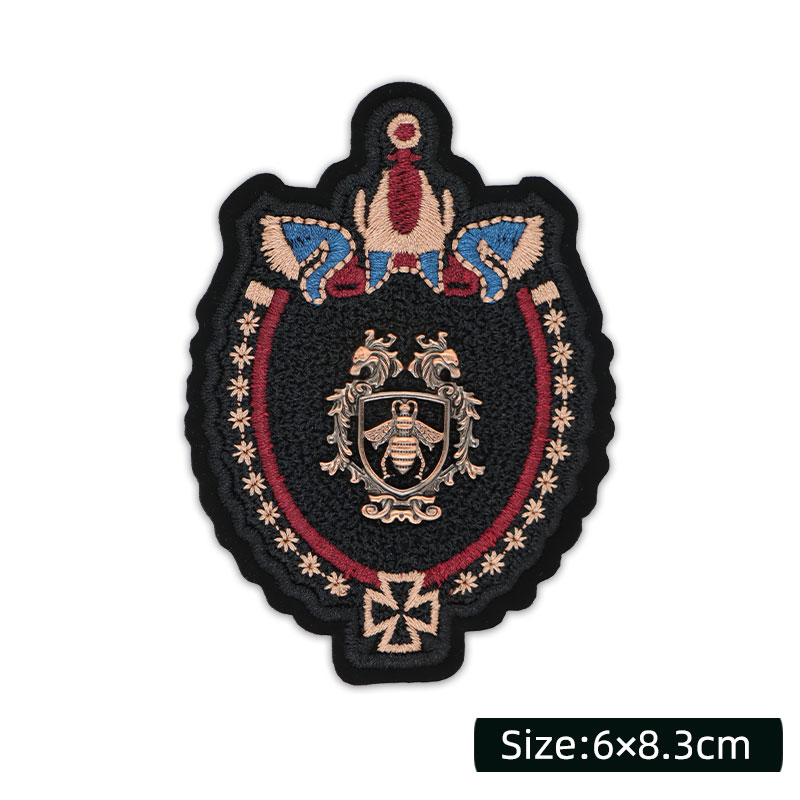 金属徽章布贴五金绣花章