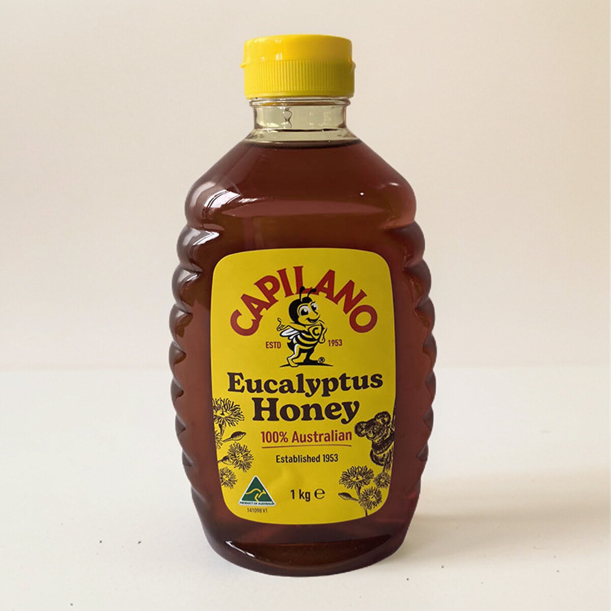 代购 CAPILANO EUCALYPTUS honey康蜜乐蜂蜜1kg 液体蜜