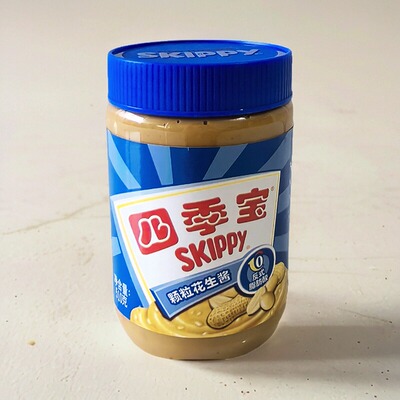 开市客代购 skippy crunchy四季宝颗粒花生酱510g