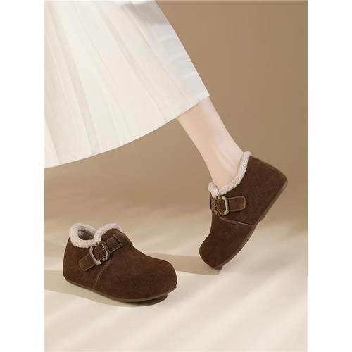 丑萌复古勃肯鞋女2025年