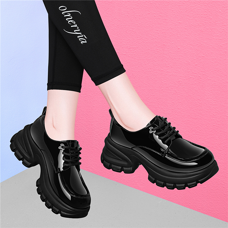 松糕玛丽珍鞋女乐福鞋202