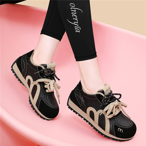 真皮双鞋带系带2025年新