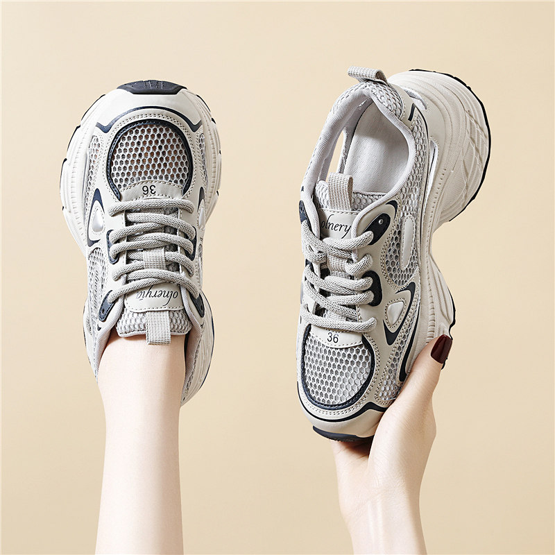 真皮厚底2025年新款夏季