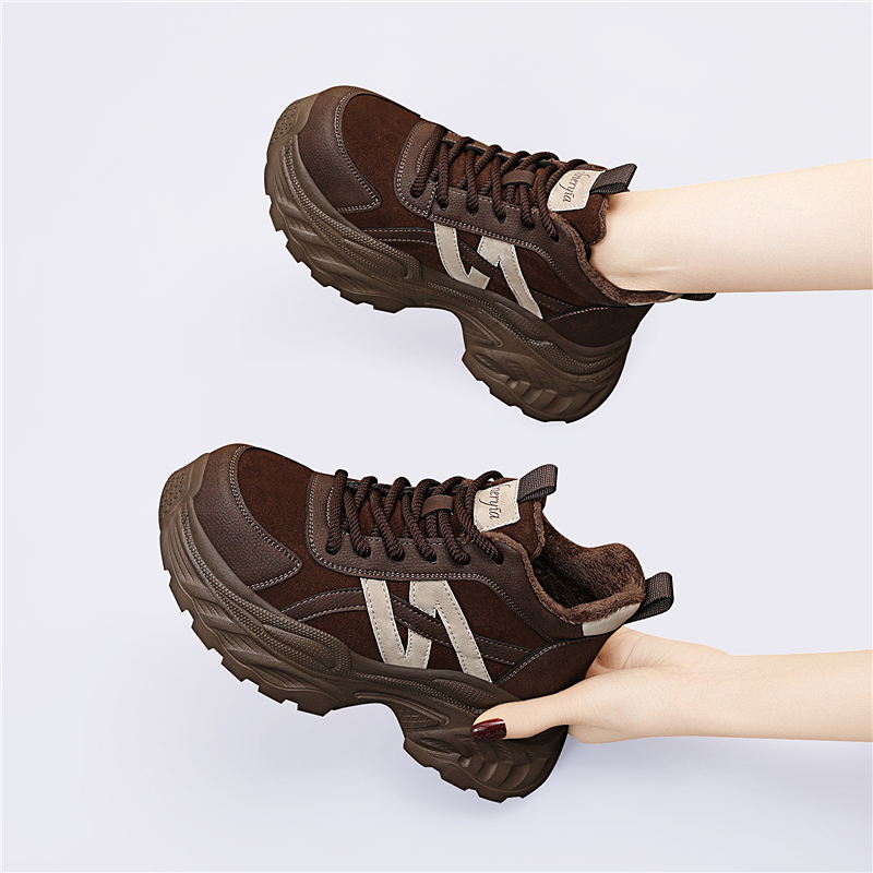 超轻便秋冬季爆款厚底内