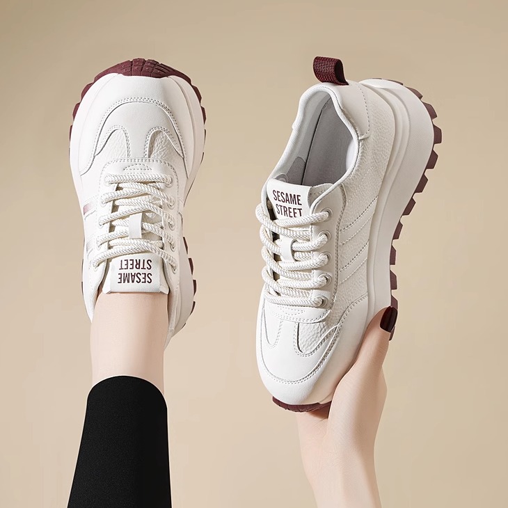 厚底阿甘鞋女款2025新子