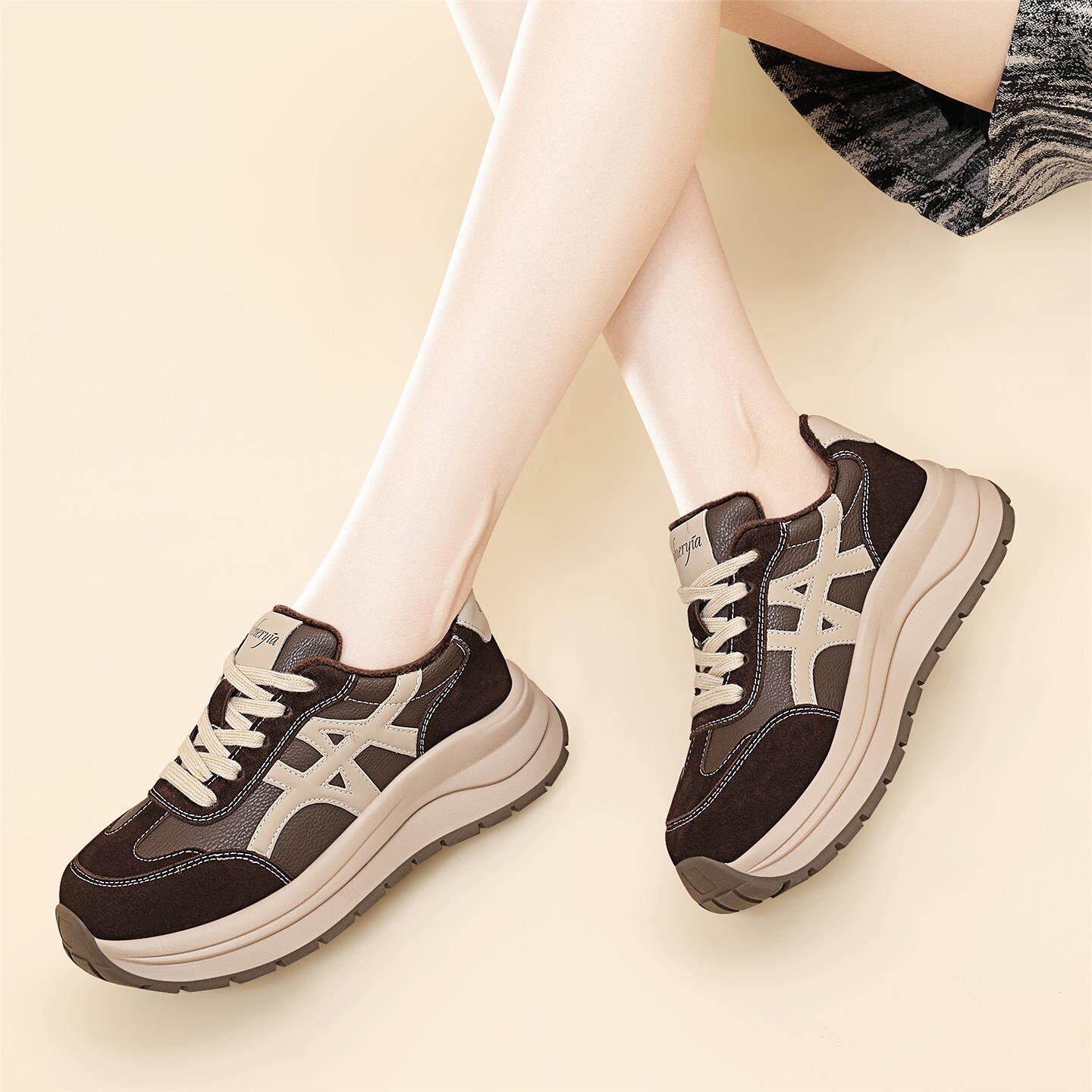 运动鞋金丝兔2025秋冬女