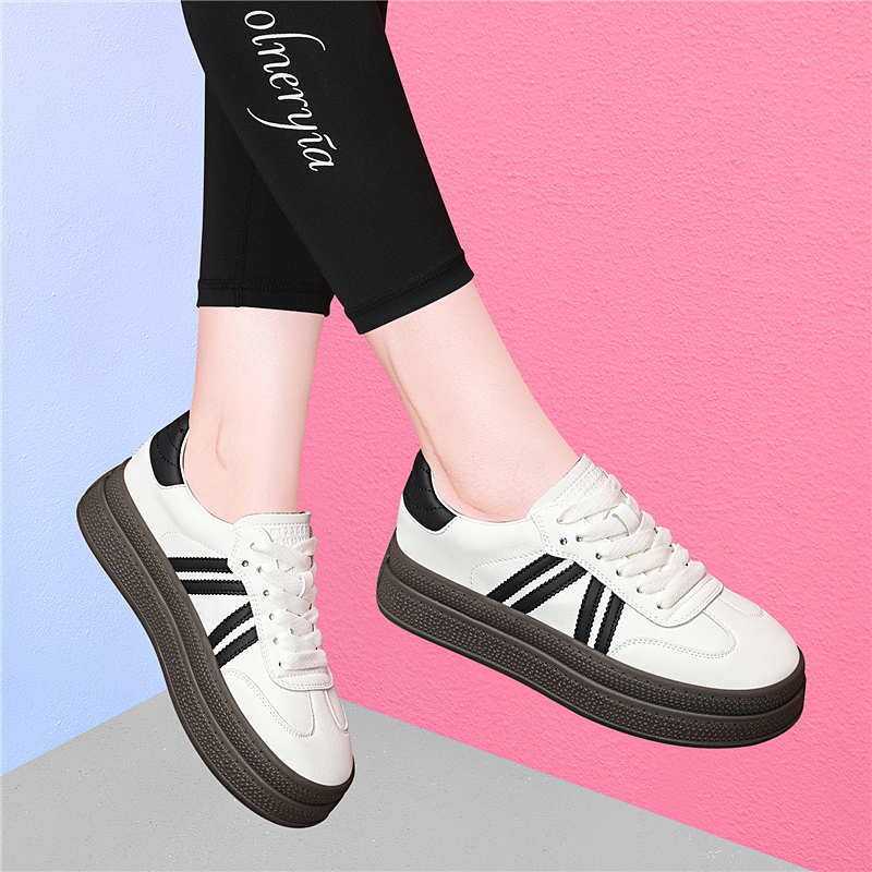 厚底德训鞋女士增高板鞋2