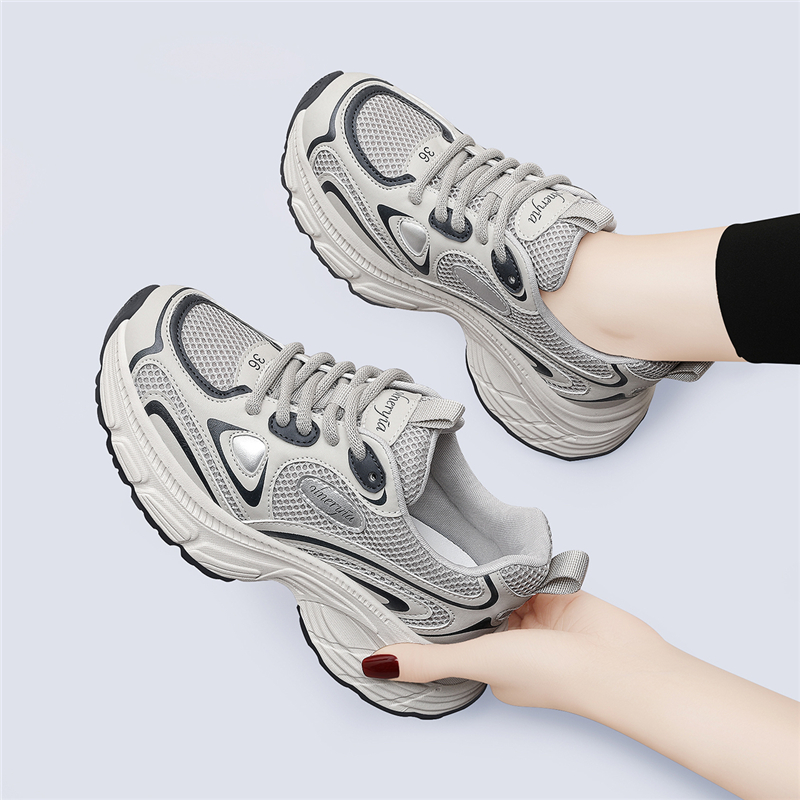 厚底老爹鞋女款2025新款